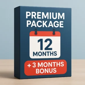 12 Months + 3 Bonus - 1 device