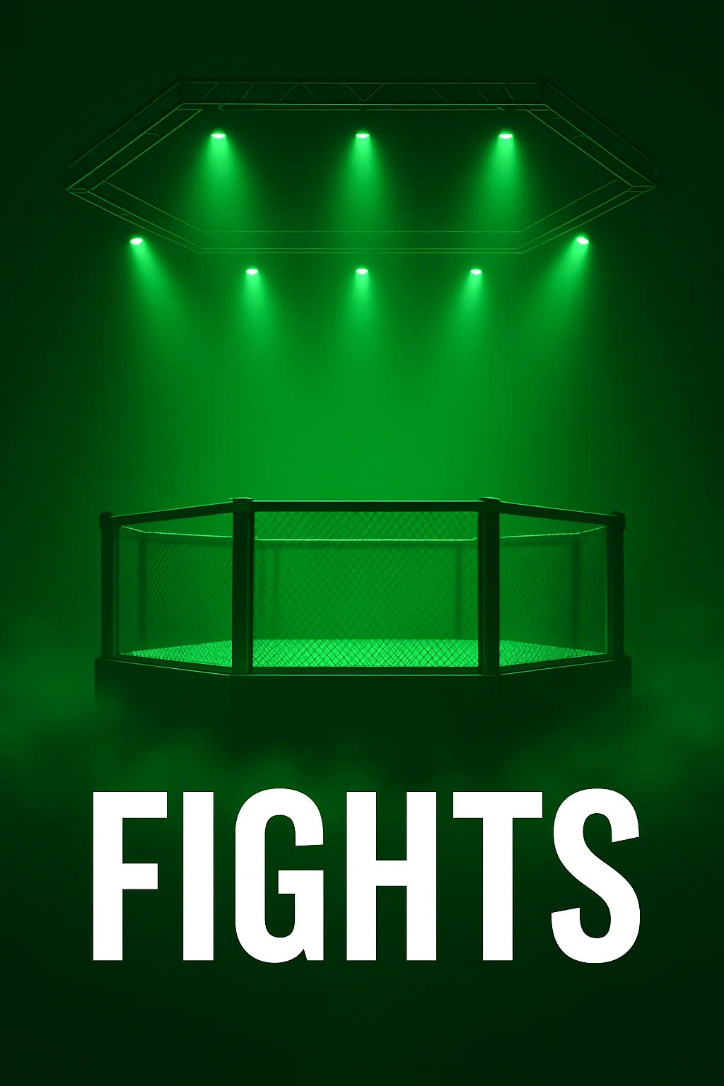 Peines-de-combat-illuminees-en-vert